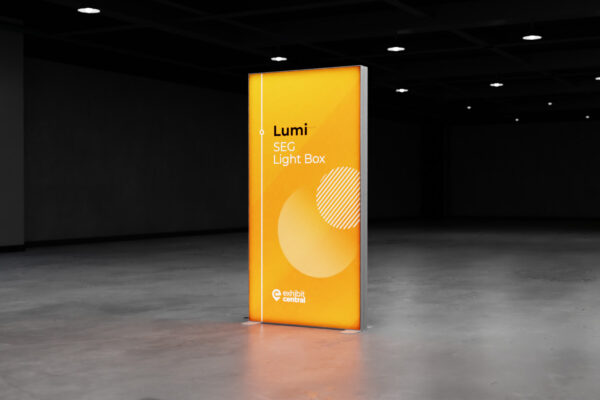 Lumi 1m x 2m SEG Lightbox for exhibition, tradeshow, event & retail displays