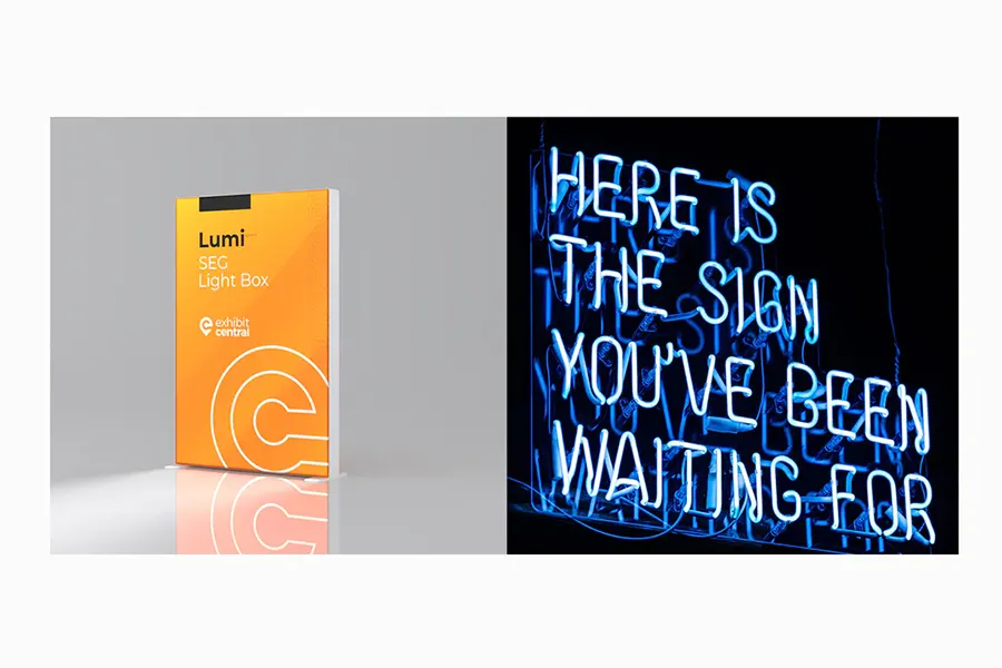 Light box vs electronic signs