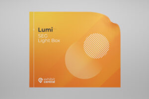 Lumi 3m x 2.5m SEG Lightbox Fabric Skin Printing for exhibition, tradeshow, event & retail displays by Exhibitcentral.com.au