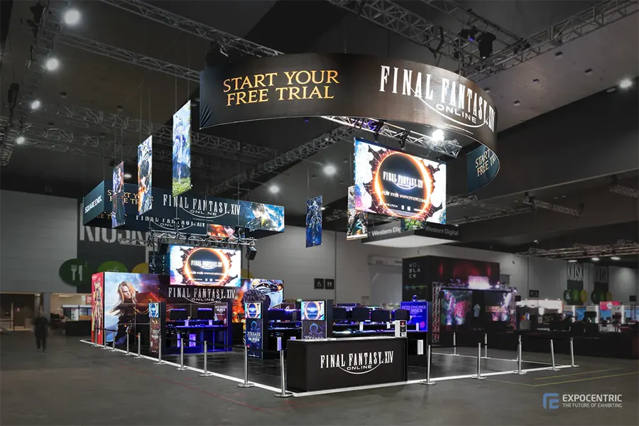Exhibition stands for-Final Fantasy