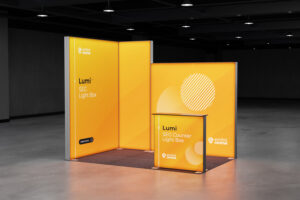 Kingswood Lumi SEG Lightbox 3m x 2m Exhibition Display Stand featured product image by Exhibitcentral.com.au
