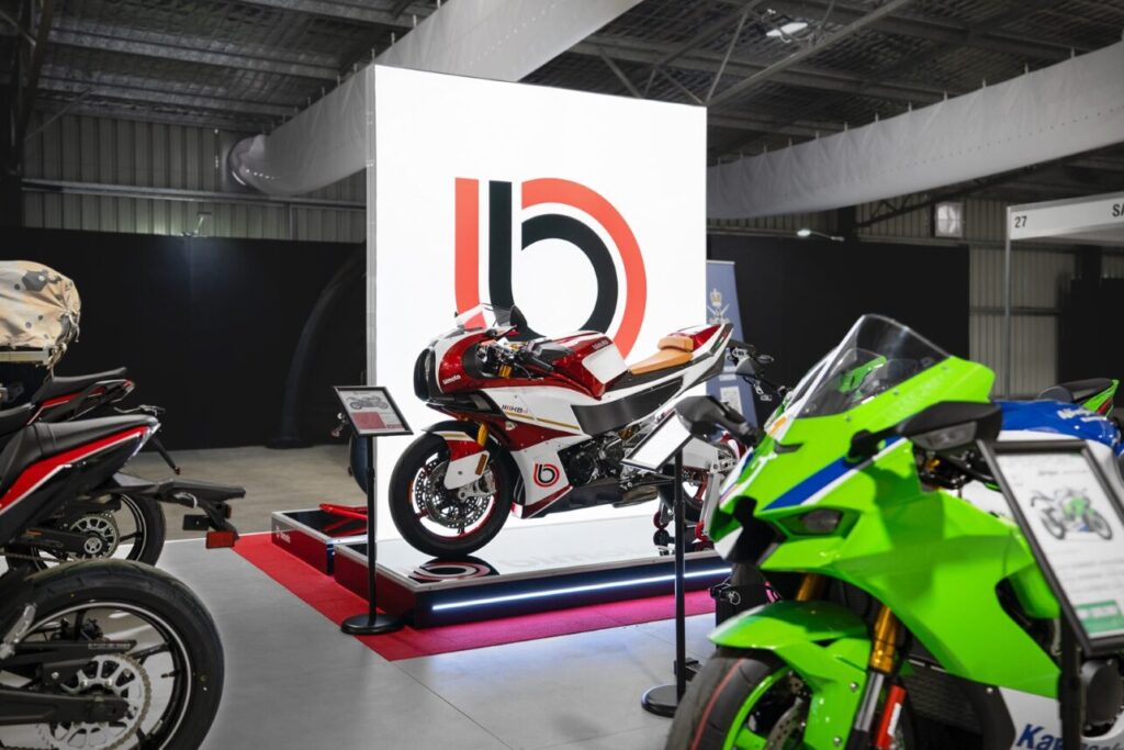 Kawasaki Stand at WSBK 2024 image by Exhibitcentral.com.au