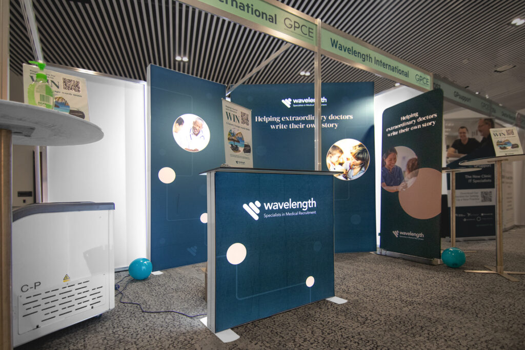 Wavelength at GPCE 2023 exhibition stand image by Exhibit Central