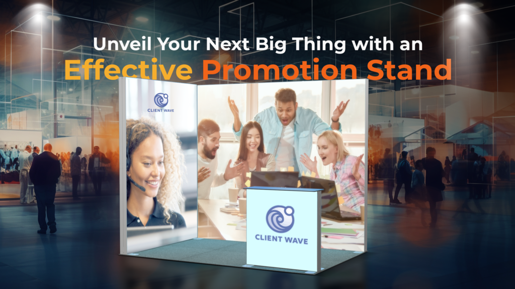 Unveil Your Next Big Thing with an Effective Promotion Stand blog article featured image by Exhibitcentral.com.au